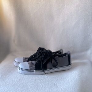 Dickies Size 8 Men’s Gray/Black/White Lace Up Sneakers